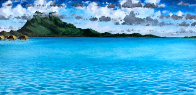 770x375 Saatchi Art Bora Bora Painting By Rick Novak - Bora Bora Painting
