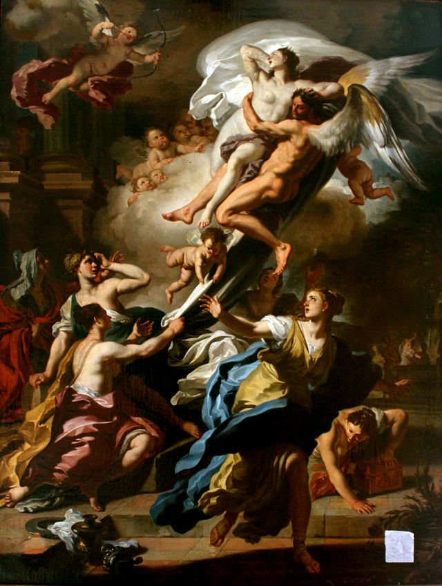 640x849 Orithyia - Boreas Painting