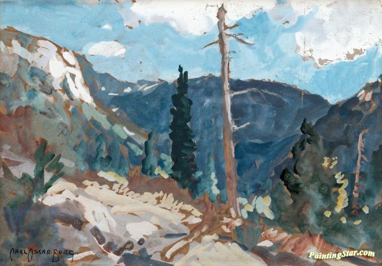 750x522 Grand Canyon Artwork By Carl Oscar Borg Oil Painting Amp Art Prints - Borg Painting