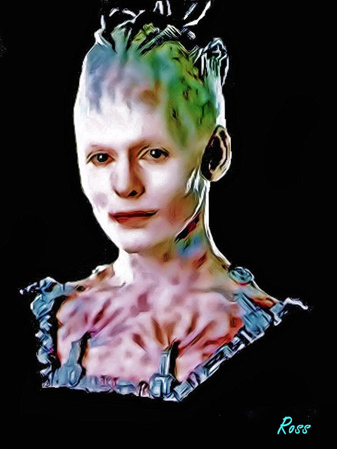 675x900 The Borg Queen Mother In Law Painting By Jim Ross - Borg Painting