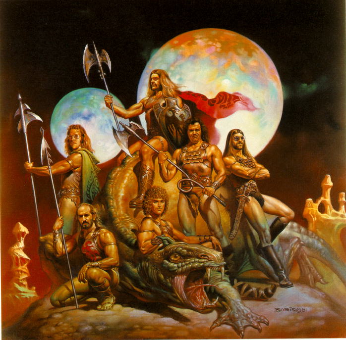 698x687 Boris Vallejo Painting (7) - Boris Vallejo Painting