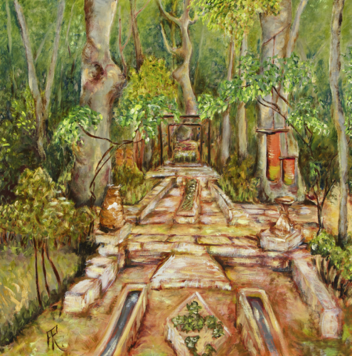 495x500 Painting - Bosco Painting