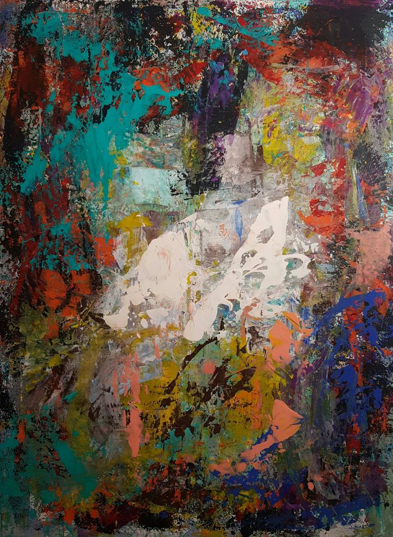 770x1051 Saatchi Art Nel Bosco Painting By Anna Teresa Spagnuolo - Bosco Painting