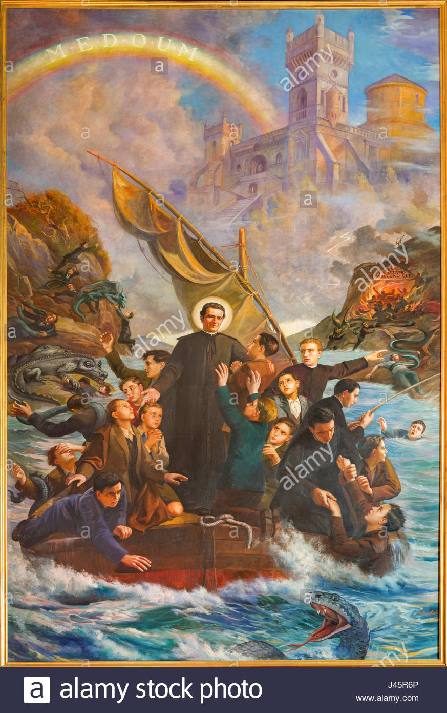 873x1390 Turin, Italy - Bosco Painting