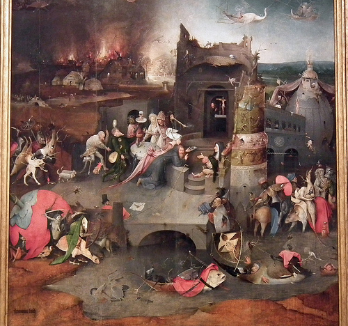 500x468 Gustavo Thomas Theatre Hieronymus Bosch (El Bosco) De - Bosco Painting