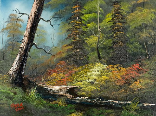 600x449 Indian Summer Painting - Boss Ross Original Painting