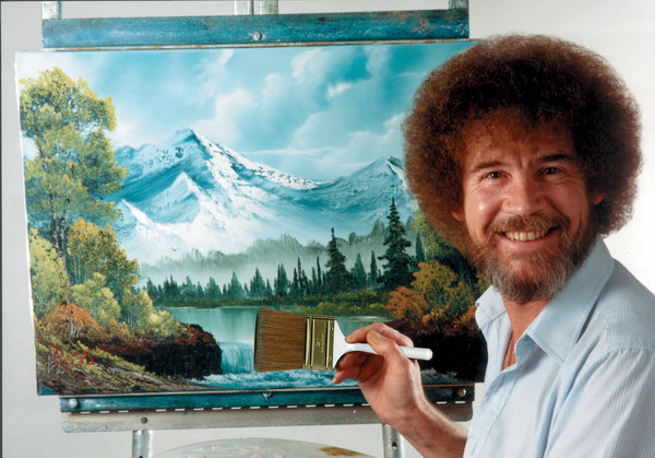 600x419 Can'T Sleep Let Bob Ross Help You Find Some Happy Little Zzzs - Boss Ross Painting