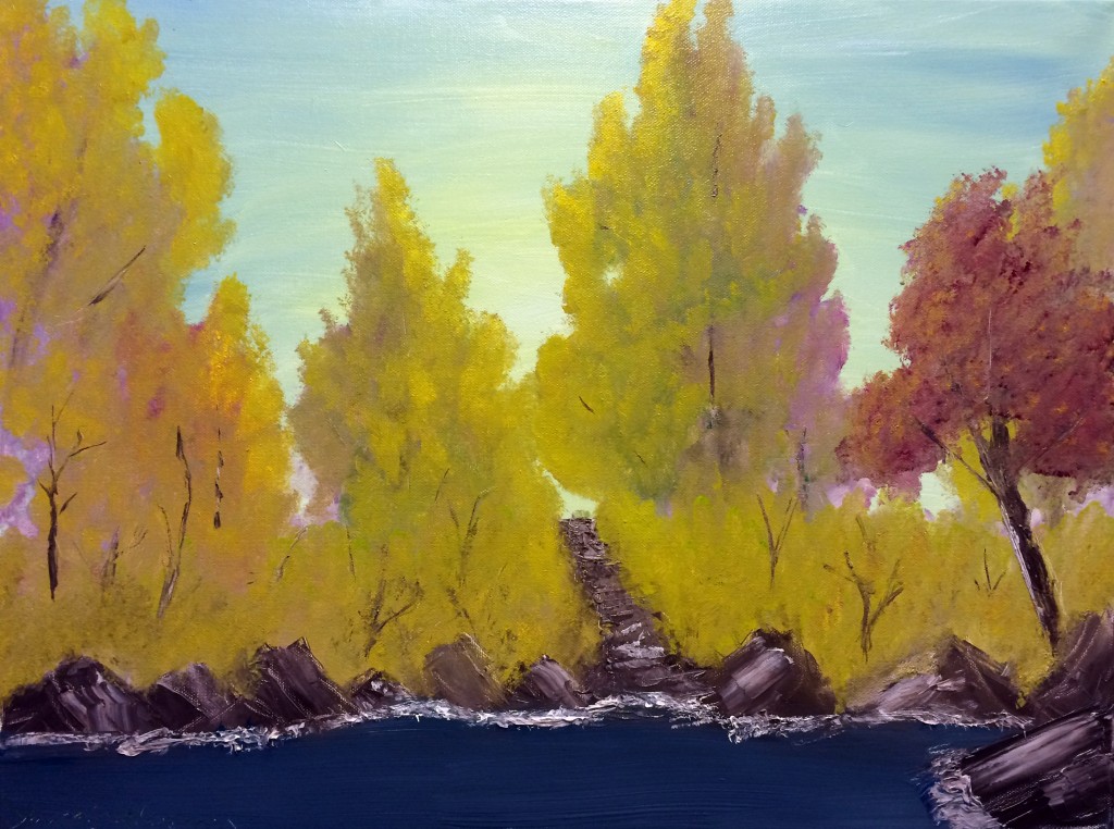 1024x762 Here's What Happened When I Tried To Paint Like Bob Ross Pbs - Boss Ross Painting