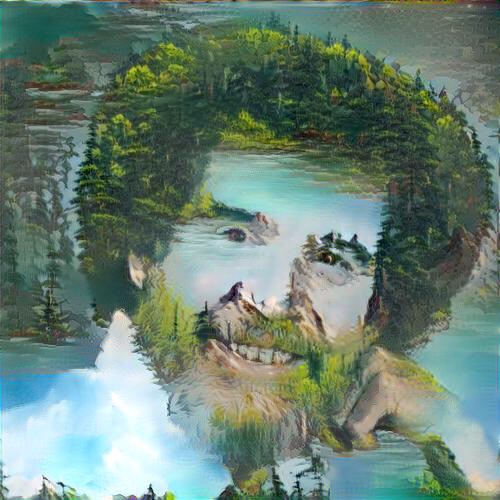 500x500 I Found The Japanese Bob Ross! Videos - Boss Ross Painting