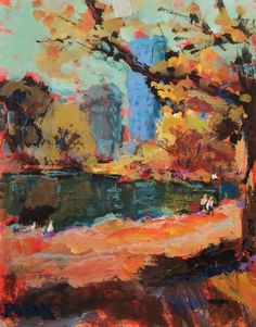 236x301 454. Vista Dell'Esperance Sul Fiume Shoharie - Boston Common Painting