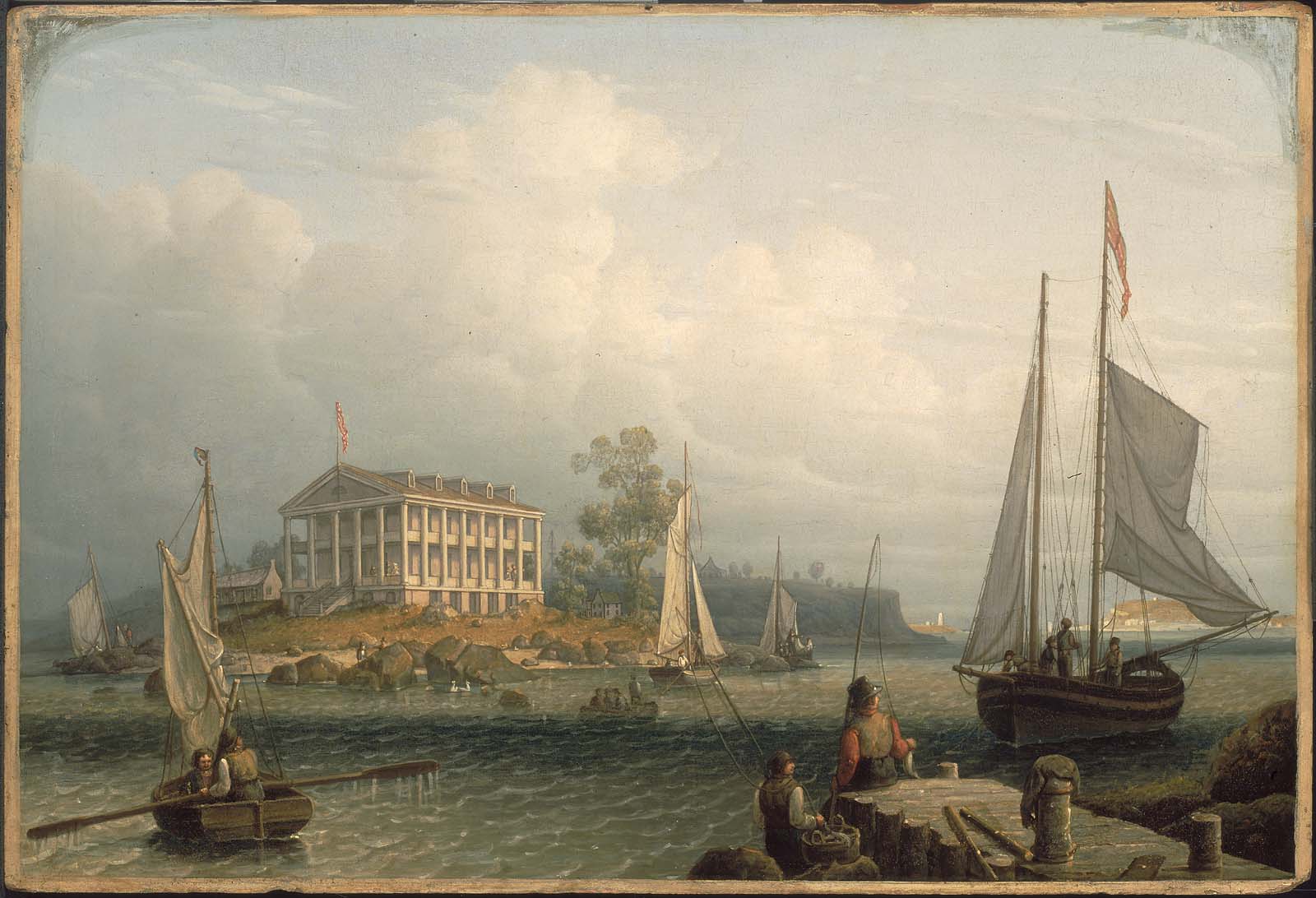 1600x1092 Rainsford's Island, Boston Harbor Museum Of Fine Arts, Boston - Boston Harbor Painting