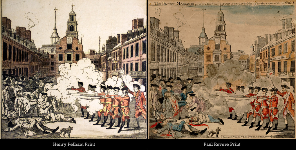 1020x518 Paul Revere Plagiarizing Patriot Antiques Roadshow Pbs - Boston Massacre Painting