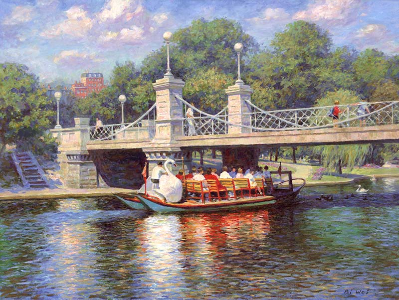 800x602 Original Oil Paintings By The Artist Bi Wei Liang Tronolone - Boston Oil Painting