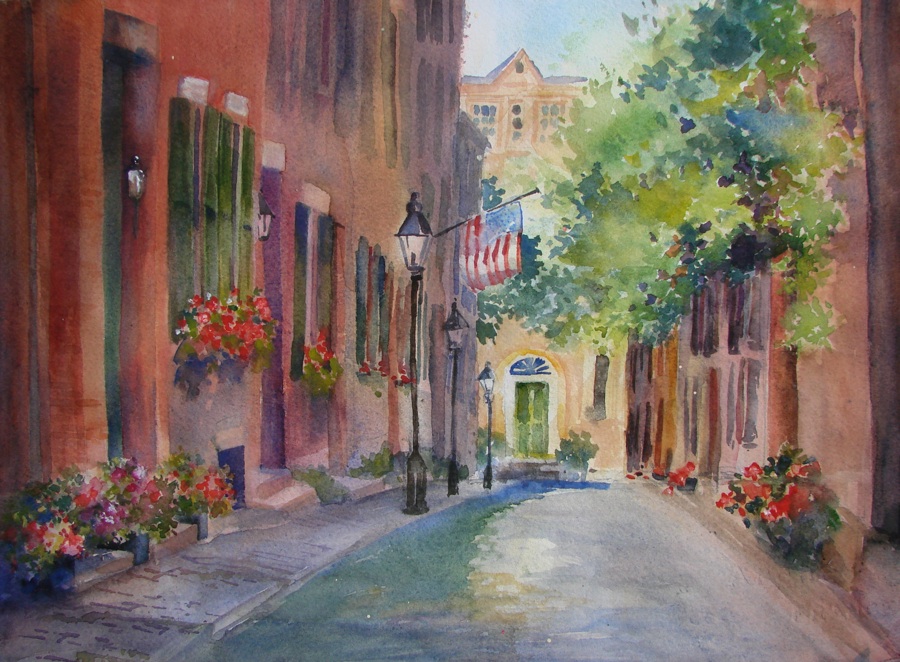 900x662 Maureen Brookfield New Boston Paintings - Boston Painting