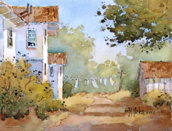 550x420 J Hicks Fine Art On Our Way To Boston - Boston Painting St Augustine