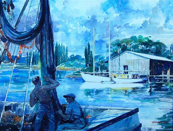 600x455 Permanent Collection St. Augustine Art Association - Boston Painting St Augustine