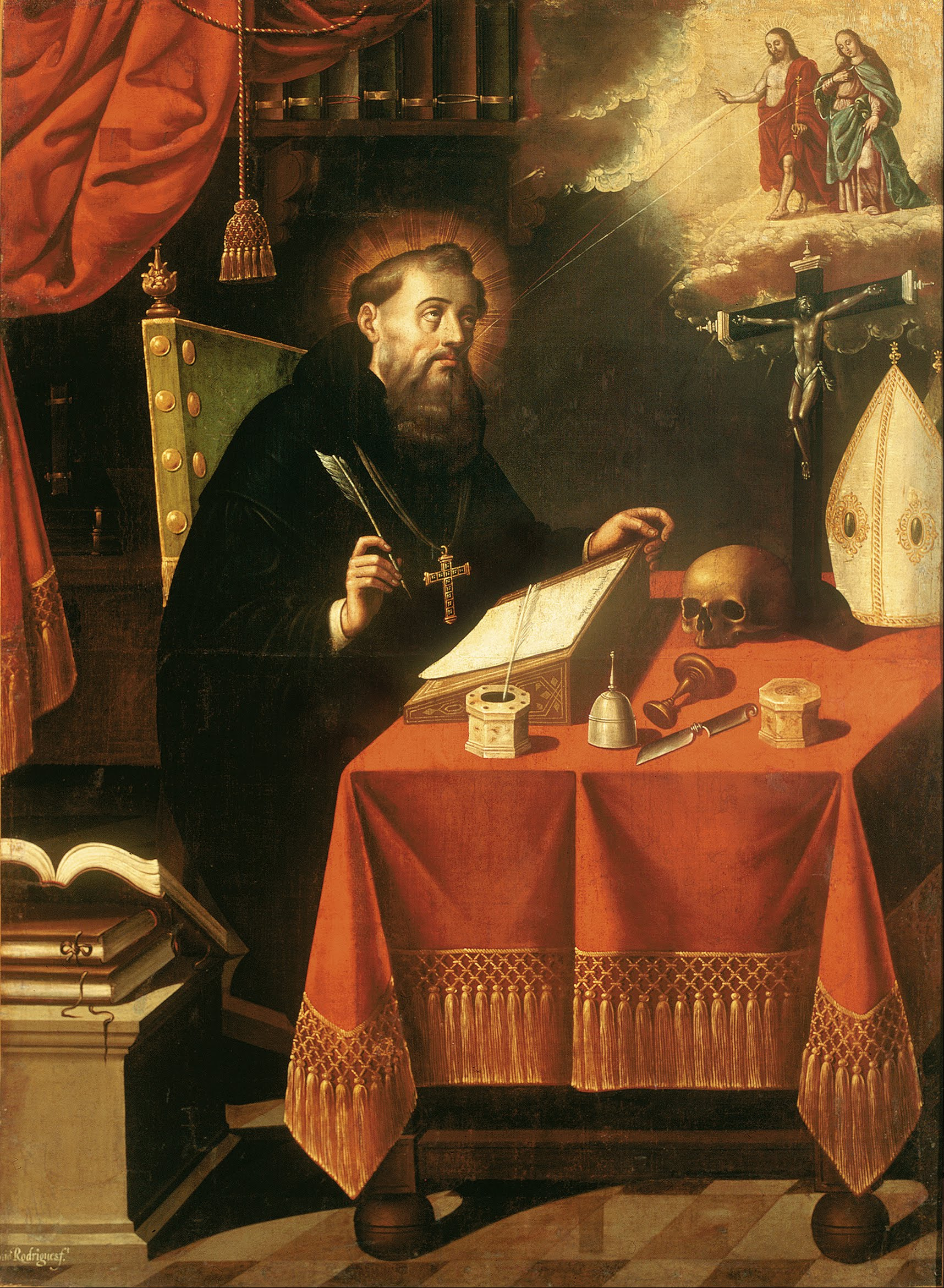 1716x2341 Augustine Of Hippo - Boston Painting St Augustine