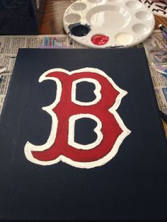 236x314 Boston Paintings With Red Sox, Patriots, Bruins, And Celtic - Boston Red Sox Painting