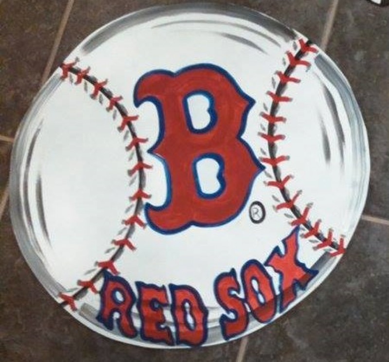 800x744 Georgia Girl Art Gallery Of Paintings For Sale - Boston Red Sox Painting