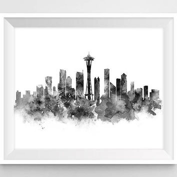 354x354 Shop City Skyline Painting On Wanelo - Boston Skyline Silhouette Painting