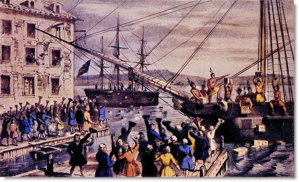 978x596 Public Relations 101 The Boston Tea Party - Boston Tea Party Famous Painting