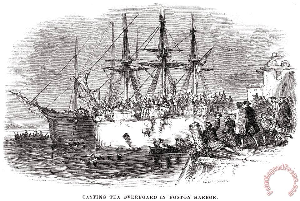 960x646 Others Boston Tea Party, 1773 Painting - Boston Tea Party Painting