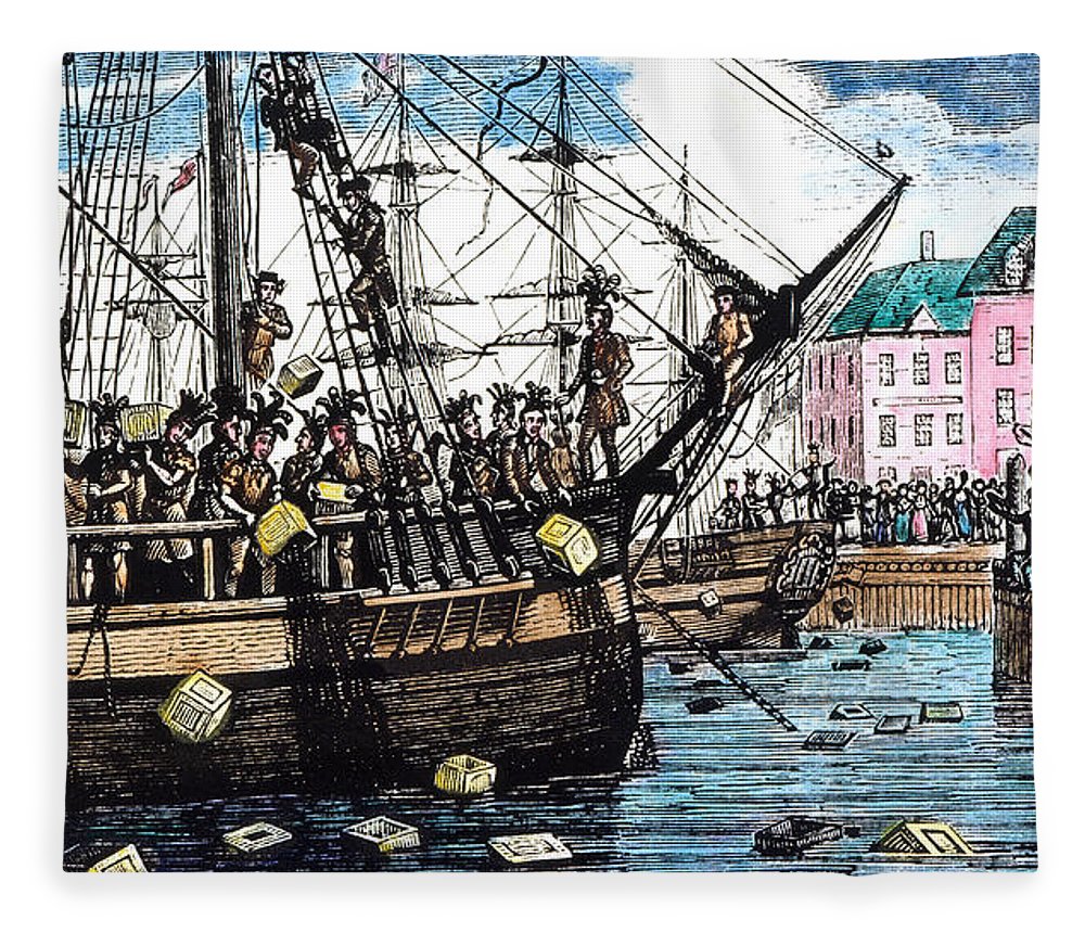 Boston Tea Party Painting at PaintingValley.com | Explore collection of ...