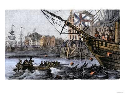 Boston Tea Party Painting at PaintingValley.com | Explore collection of ...