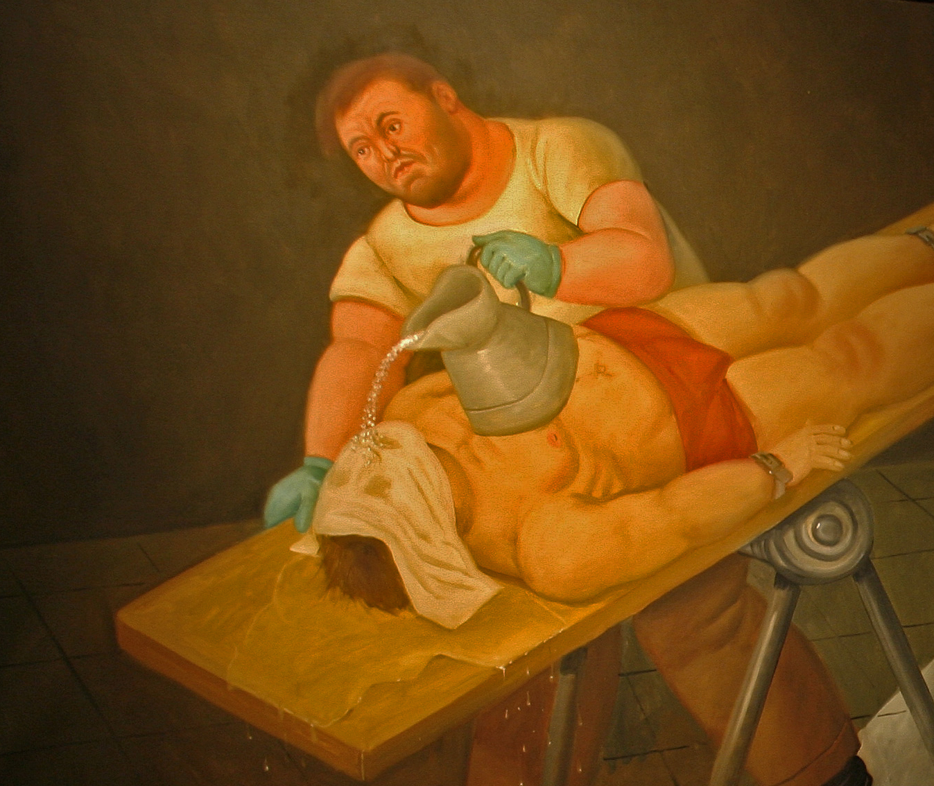 1347x1134 Paintings By Colombian Artist Fernando Botero From His Abu Ghraib - Botero Painting