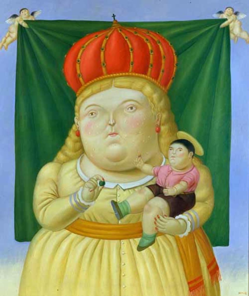 960x1140 The Baroque World Of Painter Fernando Botero - Botero Painting