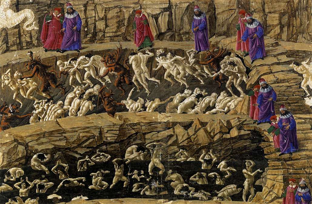 1030x674 Filesandro Botticelli - Botticelli Dante Inferno Painting