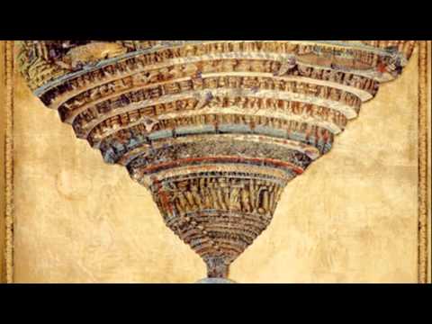 480x360 Sandro Botticelli Map Of Hell - Botticelli Dante Inferno Painting