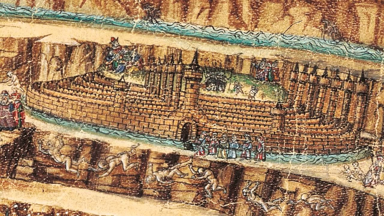 1280x720 Dante Inferno Painting Dan Brown - Botticelli Inferno Painting