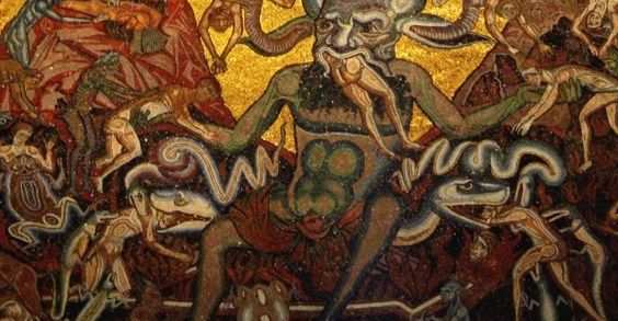 564x293 Inferno Painting Luxury Map Of Hell Botticelli Painting Ideas - Botticelli Inferno Painting