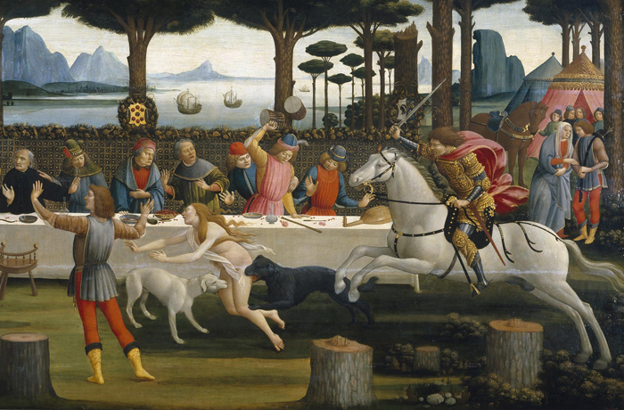 700x460 Sandro Botticelli Art In Tuscany Podere Santa Pia, Holiday - Botticelli Inferno Painting