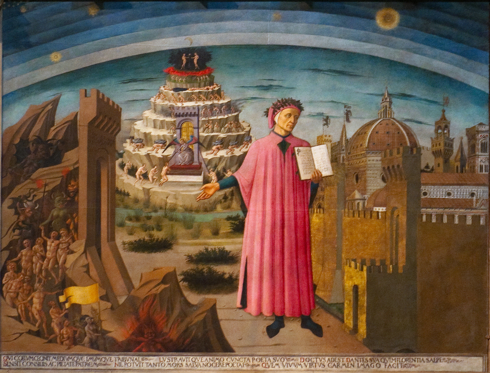 1600x1218 Why Dante'S - Botticelli Inferno Painting