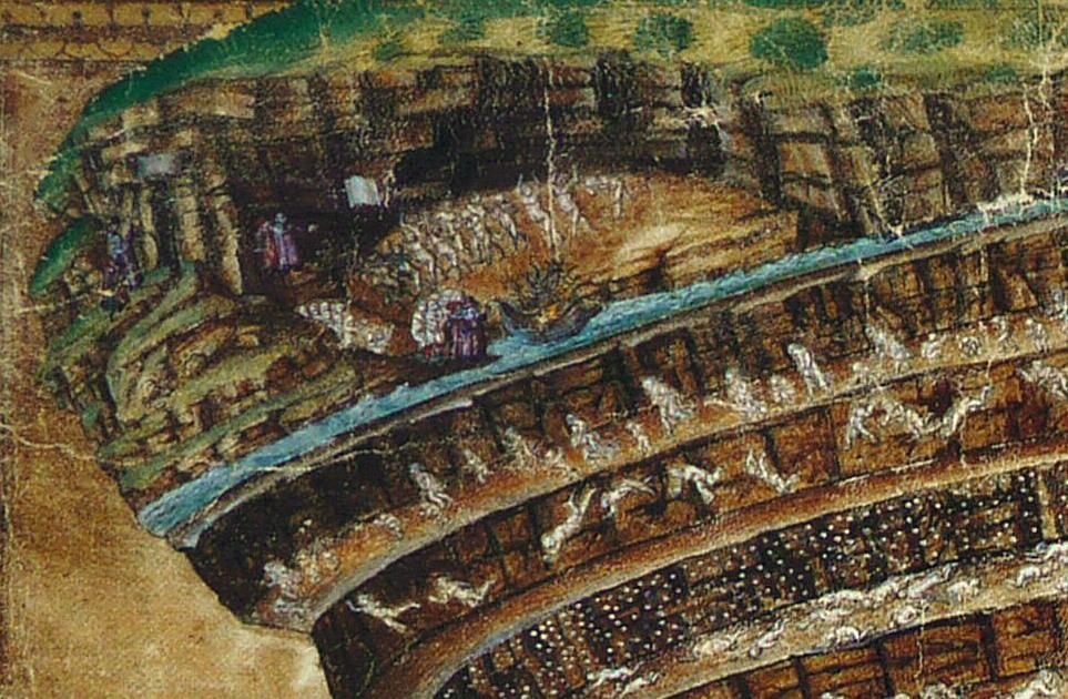 963x630 Botticelli's Mappa Dell'Inferno - Botticelli Inferno Painting