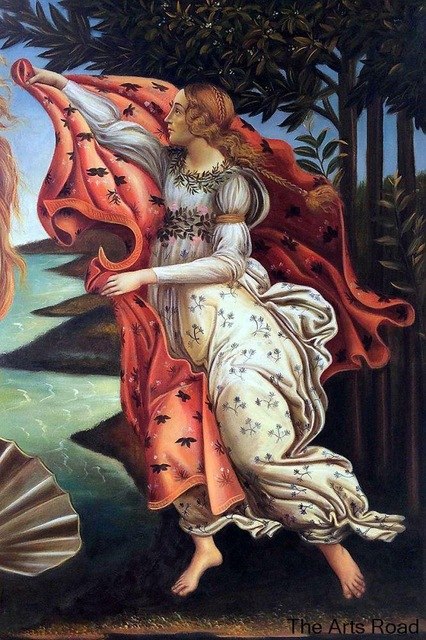 426x640 Classic Angel Painting Art For Home Decoration Birth Of Venus - Botticelli Venus Painting