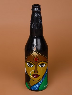 300x397 Glassware Bottles Decorative - Bottle Painting