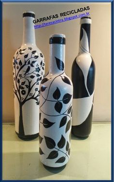 236x375 Artistique De Bouteilles Botellas - Bottle Painting