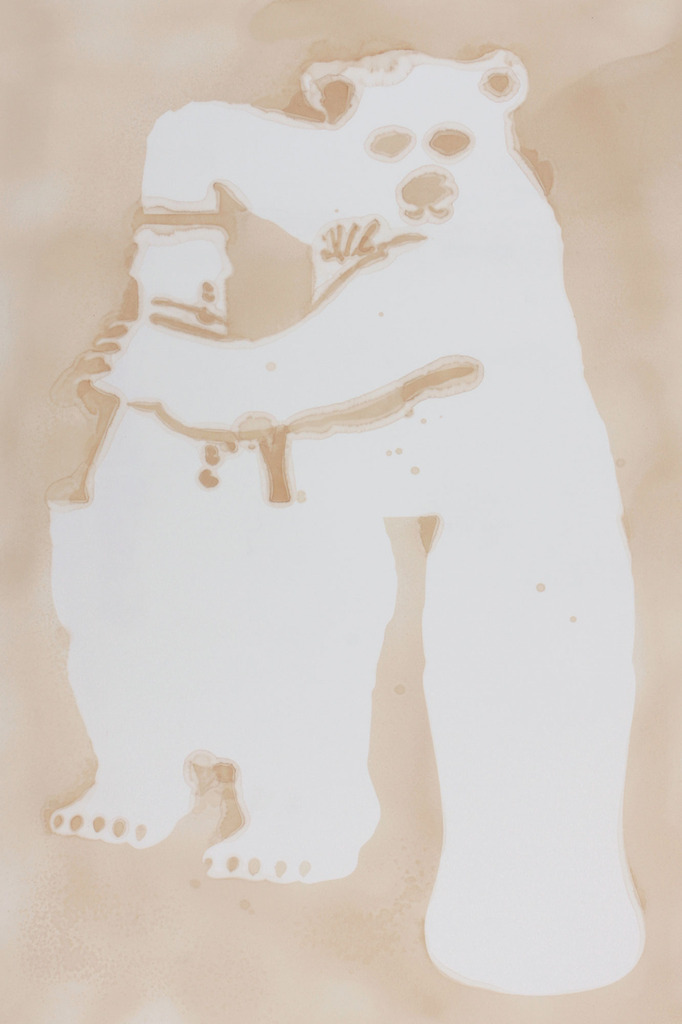 682x1024 Mike Bouchet Painting With Cola - Bouchet Painting