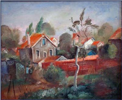 400x327 Robert Bouchet - Bouchet Painting