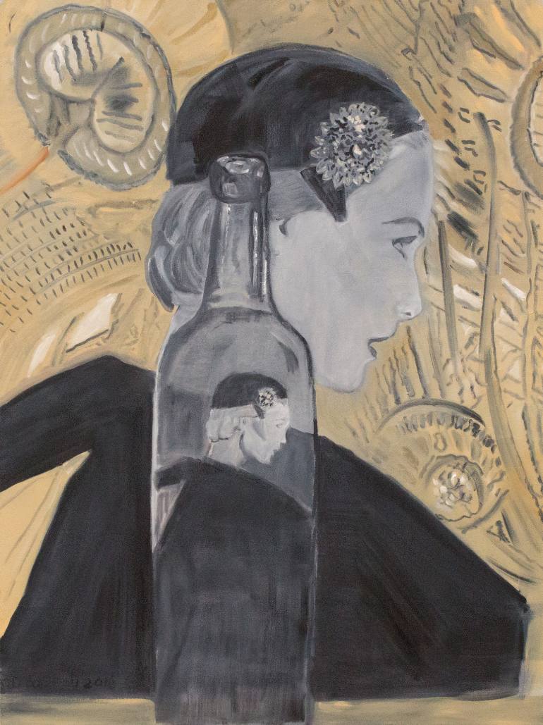 770x1029 Saatchi Art Simone's Boudoir Painting By Denise Boineau - Boudoir Painting