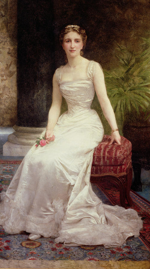 501x900 Portrait Of Madame Olry Roederer Painting By William Adolphe - Bouguereau Painting