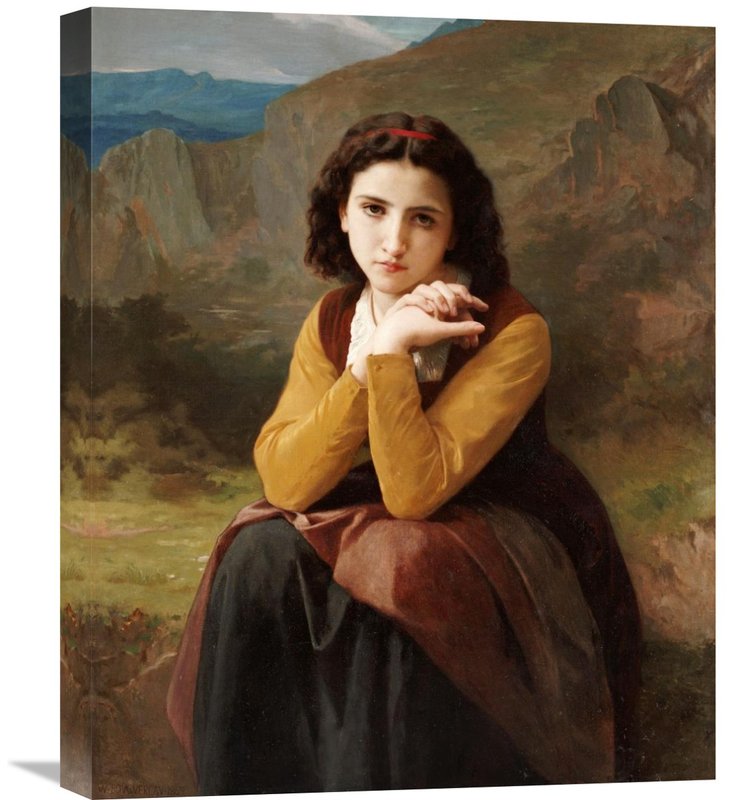 736x800 Global Gallery - Bouguereau Painting