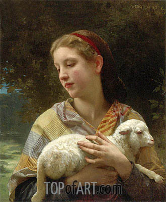 330x400 Innocence Bouguereau Painting Reproduction 11682 Topofart - Bouguereau Painting
