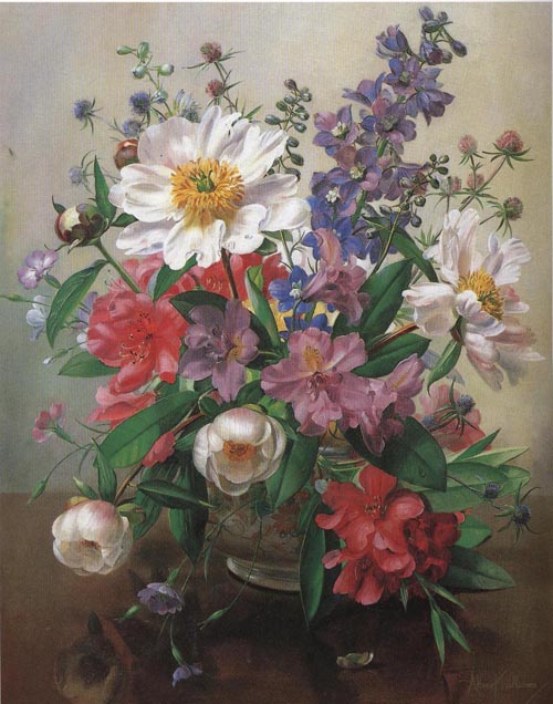 500x636 Floral Bouquet 013 Painting Unspecified Oil Paintings - Bouquet Painting