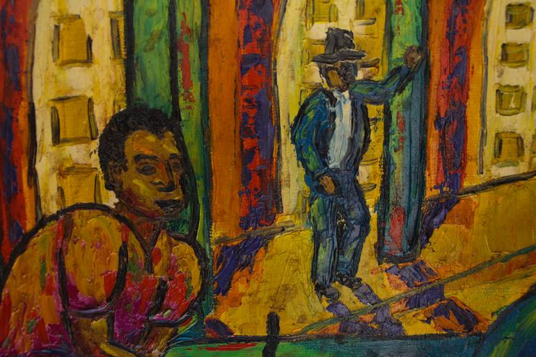 770x513 Saatchi Art New Vintage Bourbon Street Ii Painting By O - Bourbon Painting