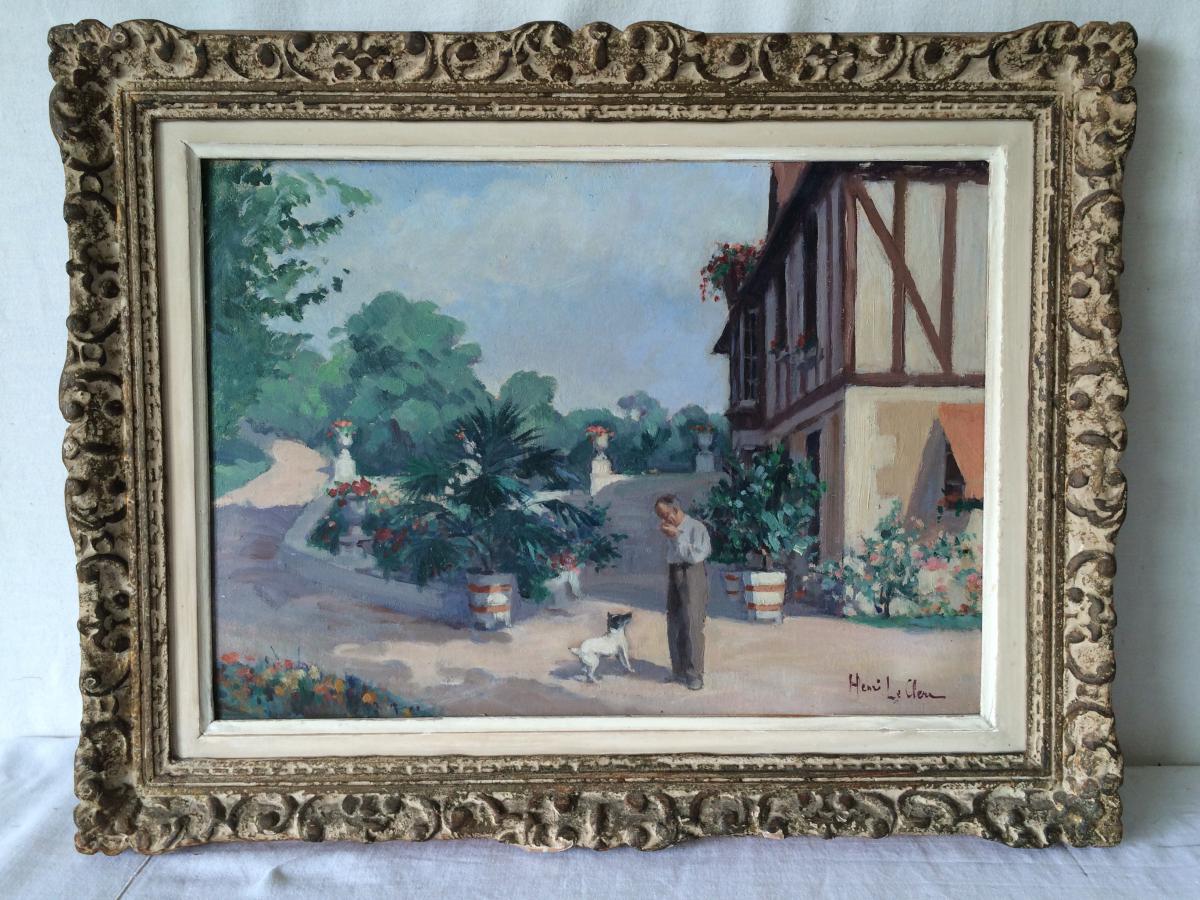 1200x900 Oil On Panel - Bourgeois Painting