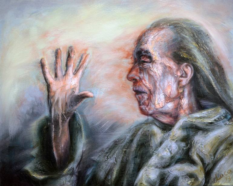 770x615 Saatchi Art Louise Bourgeois Painting By Mathieu Laca - Bourgeois Painting